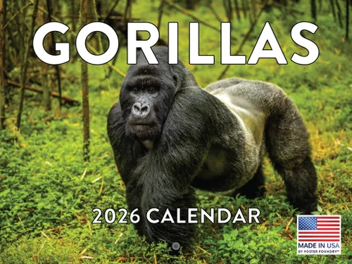 Vista 11 de Calendario mensual de pared de alpaca 2025 Fabricado en Estados Unidos
