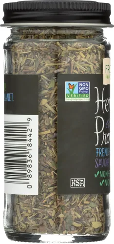 Vista 6 de Frontier Co-op Herbes De Provence, 0.85 onzas, mezcla francesa de sabroso aromático, tomillo, romero, estragón de albahaca y lavanda
