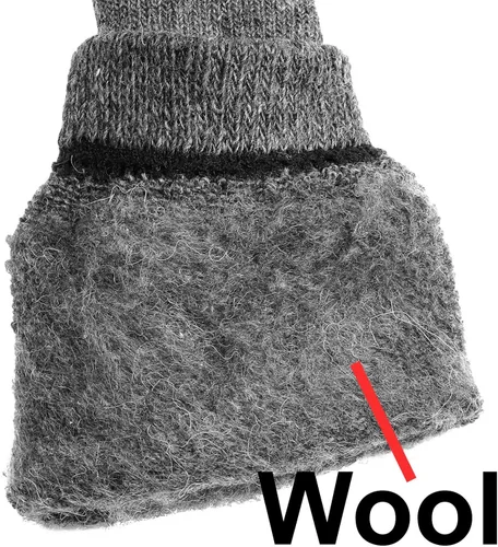 Vista 5 de Falari Paquete de 6 calcetines térmicos de invierno para hombre ultra cálidos ideales para actividades de clima frío fuera de la puerta