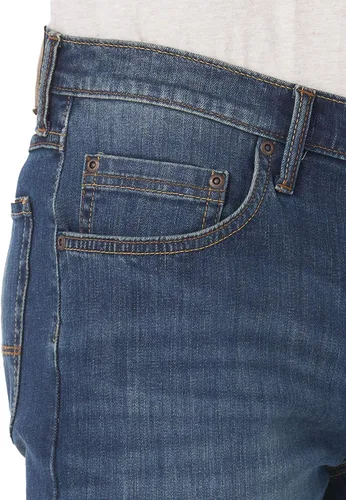 Vista 4 de Wrangler Authentics - Jeans de corte ajustado y pierna recta para hombre