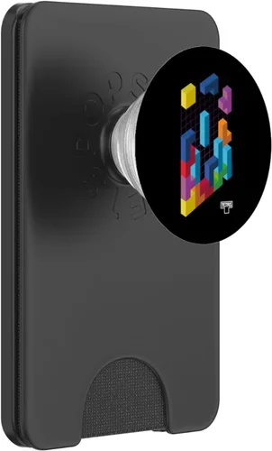 Vista 7 de Tetris PopSockets de arte de juegos 3D intercambiables PopGrip