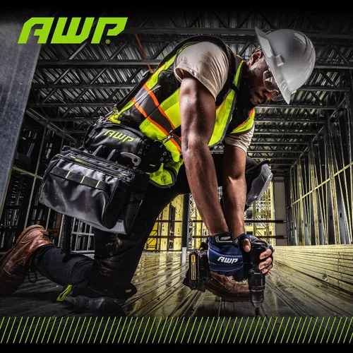 Vista 5 de Guantes de trabajo profesionales sin dedos AWP