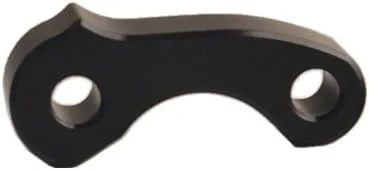 Vista 5 de DEWHEL Bisagras de cierre de aluminio negro 2x para ventana trasera, para Tacoma 95-04, Tundra Xtracab 00-06