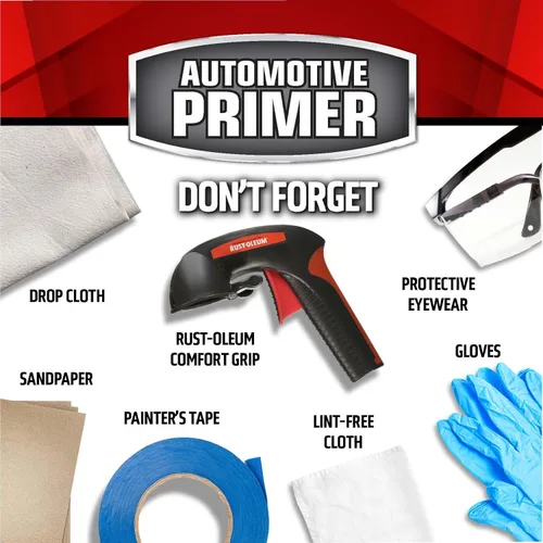 Vista 7 de Rust-Oleum 249322 - Spray de imprimación para grabado automático, 12 onzas, verde oscuro mate