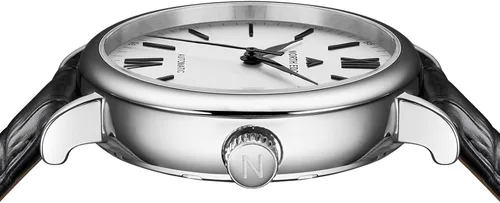 Vista 4 de NORTH EDGE Reloj casual para Hombre - Amoy, Negro -, Mecánico