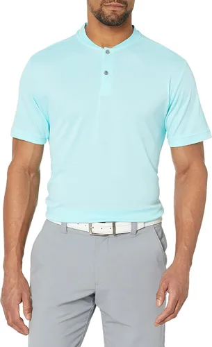 Vista 10 de PGA Tour Polo de manga corta piqué para hombre con nuevo cuello casual azul Blossom