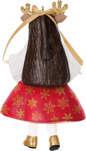 Vista 6 de Adorno de Navidad Hallmark Keepsake 2025, Señora Alexander Venado Papá Noel, Regalos para Ella