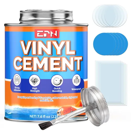 Vista 8 de EPN Cemento de vinilo, kit de reparación de revestimiento de piscina