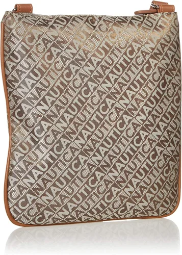 Vista 2 de Nautica Bolso bandolera Lakeside Signature Jaquard North South para mujer