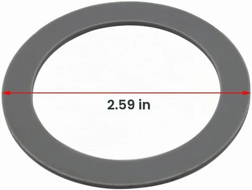Vista 9 de Anbige Piezas de repuesto Frasco de vidrio de 6 tazas con cuchilla, junta, base, tapa, compatible con licuadoras Oster