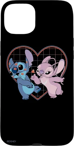 Vista 9 de Disney Lilo and Stitch Angel Heart Kisses - Carcasa para iPhone 17