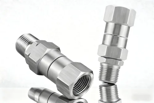 Vista 5 de Lavadora a presión giratoria 3/8 pulgadas NPT 5000 PSI, paquete de 2 conectores giratorios de acero inoxidable sin torceduras de 360°, accesorios