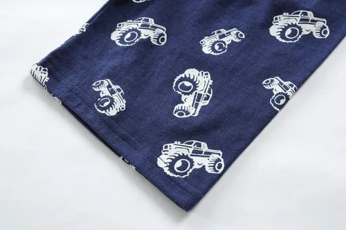 Vista 6 de Little Hand Pijamas de verano para bebés y niños pequeños, ropa de dormir de algodón para niños pequeños