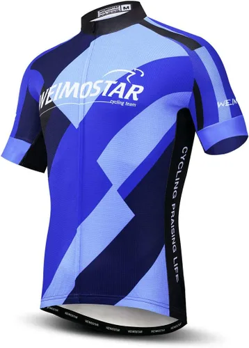 Vista 25 de Bike Jersey Hombres Ciclismo Jersey bicicleta superior transpirable ropa de verano America