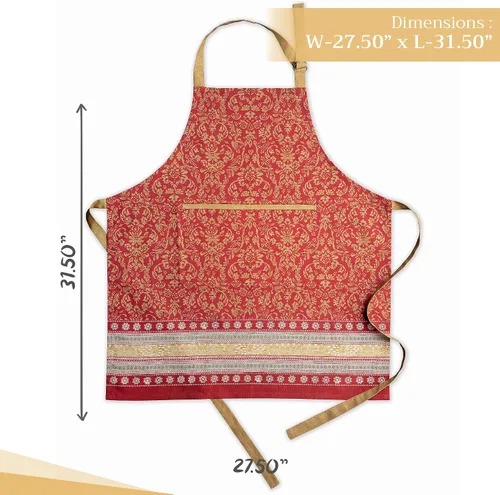 Vista 67 de Maison d' Hermine Delantales para mujer con bolsillo, 100% algodón (27.50 x 31.50 pulgadas)