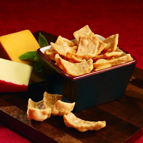 Vista 3 de Weight Loss Systems Bocadillos de queso cheddar Double Bites con chips altos en proteínas Chips bajos en carbohidratos y bajas en calorías