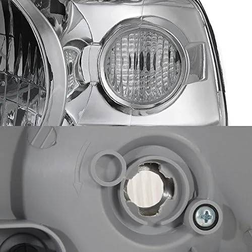 Vista 4 de AKKON - Para Chevy Aveo Aveo5 Hatchback modelos 2004 2005 2006 2007 Hatchback modelos izquierdo+lado derecho faro par