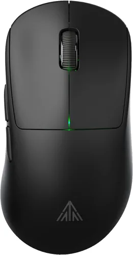 Vista 10 de SOLAKAKA SM802 - Ratón inalámbrico para juegos, 24,000 DPI máximo, trimodo 2.4 GHz/BT/mouse recargable USB con RGB, botones macro programables