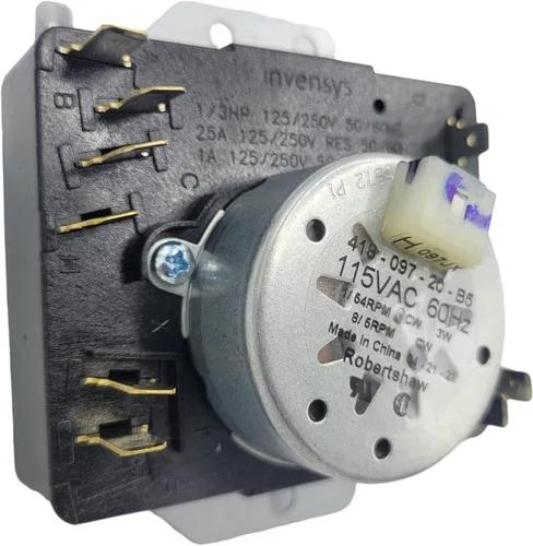 Vista 3 de Temporizador de secadora 115VAC 60Hz 3W Reemplazo para Whirlpool W10186032, WPW10186032, 2116926, AH3500198, EA3500198, PS3500198