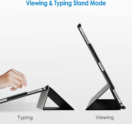 Vista 5 de JETech Funda para iPad Pro de 12.9 pulgadas (1ª y 2ª generación, modelos 2015 y 2017), activación/suspensión automática (negro)
