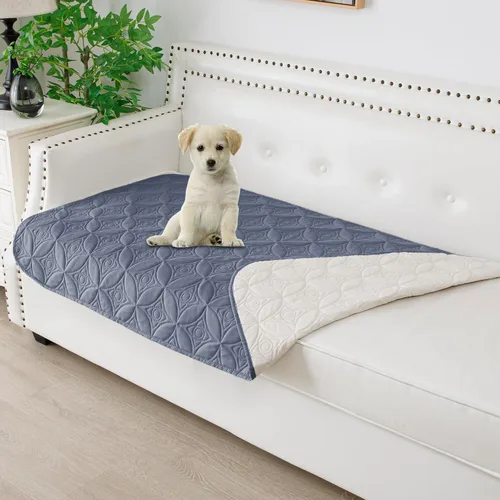Vista 41 de Manta impermeable para perro, 30 x 30 pulgadas, fundas de sofá para mascotas pequeñas para sofá, silla, cama, protector de muebles de perros