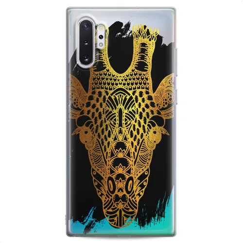 Vista 6 de Case Compatible for Samsung A91 A54 A52 A51 A50 A20 A11 A12 A13 A14 A03s A02s Boho Giraffe Soft Nature Animals Beautiful Print Clear Woman Design
