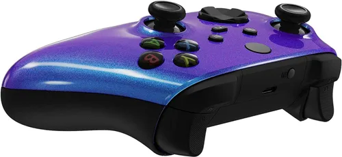 Vista 59 de Custom Controller for Xbox Series X/S - One - PC - Custom Gaming Controller -Soft Shell for Comfort Grip X (Galaxy)