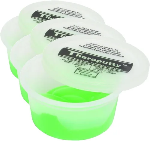 Vista 15 de CanDo 10-0920 TheraPutty - Masilla de ejercicio de mano estándar, Mediana, 1oz