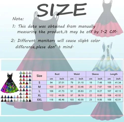 Vista 2 de Vestidos de cóctel vintage adecuados para mujer, sin mangas, hasta la rodilla, retro, acampanados, acampanados, para fiesta de graduación formal