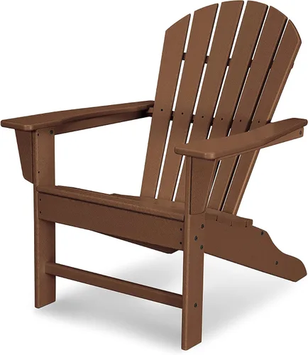 Vista 13 de POLYWOOD South Beach Adirondack, sillón ideal para la playa., Turquoise Aruba