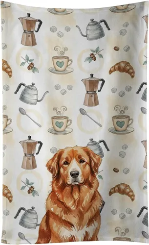 Vista 298 de Caroline's Treasures Afghan Hound - Toalla de cocina para barra de café, terciopelo frontal y lazo de algodón, lavable a máquina Sabueso afgano