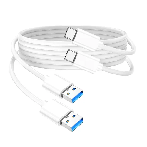 Vista 18 de Cable corto USB A a USB C 3.1 de 6 pulgadas, 0.5 pies, cable de transferencia de datos de alta velocidad de 10 Gbps compatible con MacBook Pro, iPad