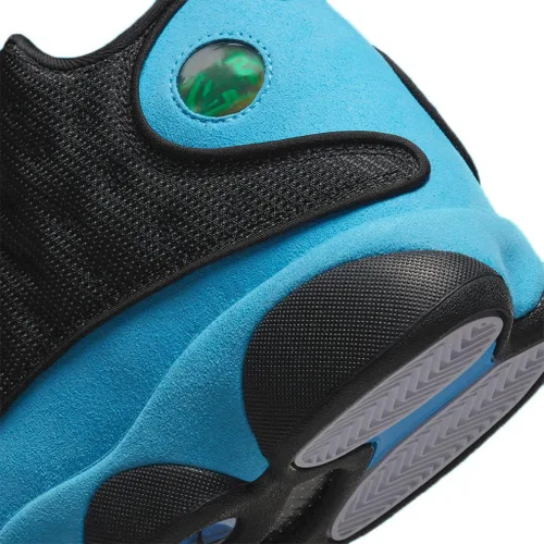 Vista 7 de Men's Jordan 13 Retro Black University Blue BlackUniv Blue-Wht (DJ5982 041)