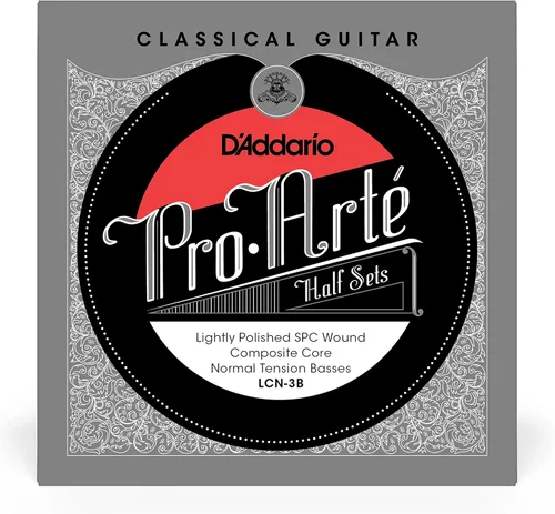 Vista 4 de D'Addario Cuerdas de guitarra Pro-Arte - Cuerdas de nailon para guitarra - BNH-3B - Cuerdas de guitarra clásica - Juego de medias series, tensión