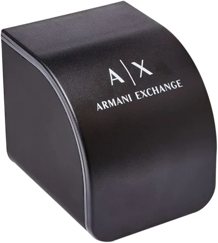 Vista 9 de Armani Exchange - Reloj de vestir de acero inoxidable con tres manos para mujer, Oro rosa automático, Reloj automático