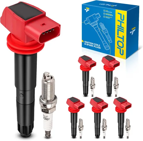 Vista 38 de PHILTOP UC15 Paquetes de Bobina de Encendido Compatibles con Volkswagen 1951-1953 1965 1967-1979 Beetle, 1971-1979 Super Beetle, MG 1962-1974 MGB