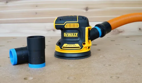 Vista 9 de ToolCurve Adaptador de manguera compatible con lijadora Dewalt para manguera Festool de 1.063 in
