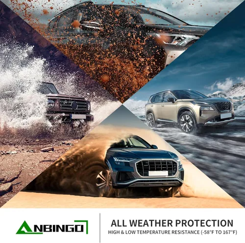 Vista 7 de ANBINGO® Tapetes para piso y maletero de auto personalizados, protección contra todo tipo de climas, de elastómero termoplástico, de goma