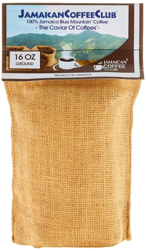 Vista 9 de JamaicanCoffeeClub 100% Blue Mountain - Café en grano entero, WB 8 onzas de granos tostados jamaicanos, sabor rico y suave, granos gourmet