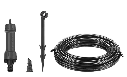 Vista 2 de Gardena Set de inicio Plantado Filas Microsistema de goteo Tamaño S