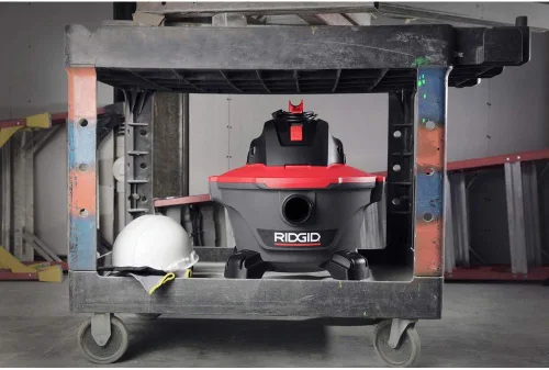 Vista 6 de RIDgid 62698 RT0600 NXT aspiradora mojado/seco de taller de 6 galones con ruedas, motor de 4.25 Pico HP y manguera con bloqueo Pro, gris oscuro