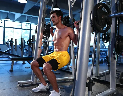 Vista 6 de Pudolla Mens 2 in 1 Running Shorts 7" Quick Dry Gym Athletic Workout Shorts for Men with Phone Pockets