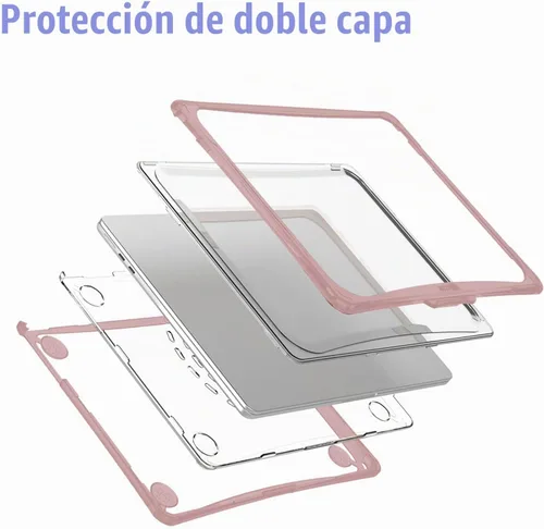 Vista 6 de IBENZER Hexpact Funda protectora para MacBook Air de 15 pulgadas 2026-2023