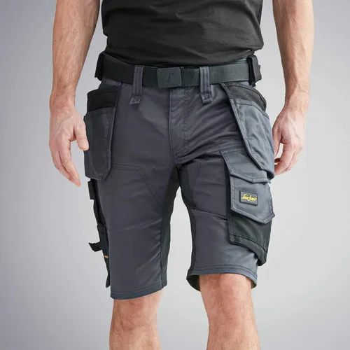 Vista 8 de Snickers Workwear AllroundWork 6141 - Pantalones cortos de trabajo elásticos de ajuste ajustado