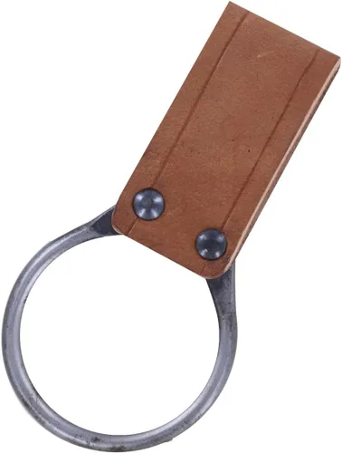 Vista 20 de Armory Replicas - Soporte de hacha de batalla vikingo medieval forjado a mano - Funda de cinturón de arma de cuero bovino funcional para disfraz