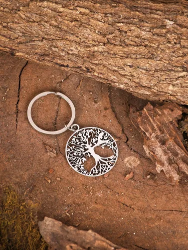 Vista 3 de HAQUIL Llavero vintage de la suerte, accesorios de regalo para hombres y mujeres, llavero de joyería