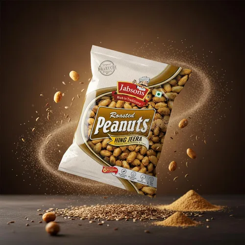 Vista 8 de Jabsons - Cacahuetes tostados Hing Jeera, 4.94 oz (paquete de 6)
