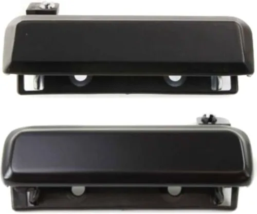 Vista 9 de KarParts360 Para Ford Mustang 1979-1993 - Manija de puerta exterior delantera, lado del conductor, color negro liso, ribete: todos los submodelos
