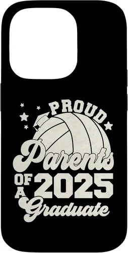 Vista 17 de iPhone 16 Parents of a 2025 Graduate Senior Graduation Volleyball Case