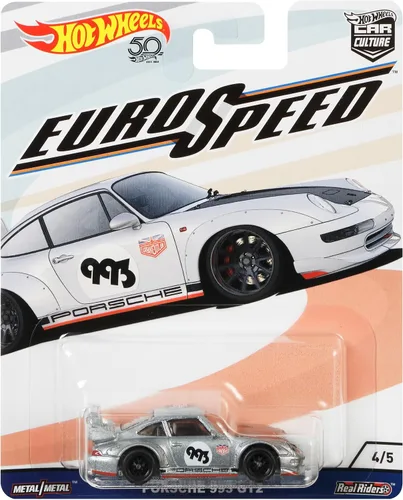 Vista 4 de Hot Wheels Porsche 9993 GT2 Vehículo